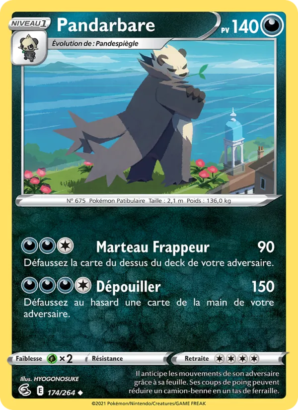 Pandarbare 174/264 — EB08 - Poing de Fusion