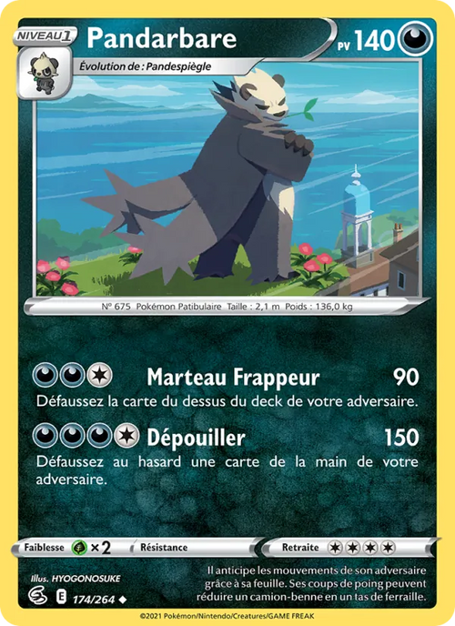 Pandarbare 174/264 — EB08 - Poing de Fusion
