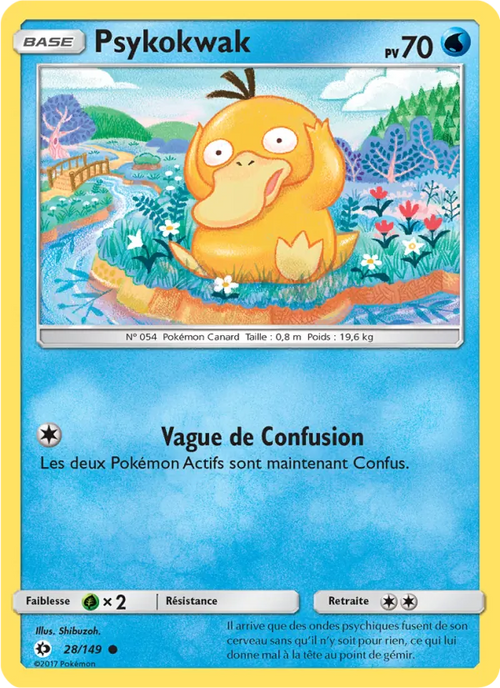 Psykokwak 28/149 — SL1 – Soleil et Lune