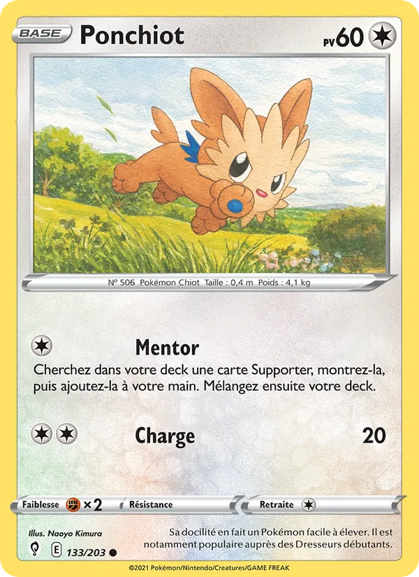 Ponchiot 133/203 — EB07 - Evolution Céleste