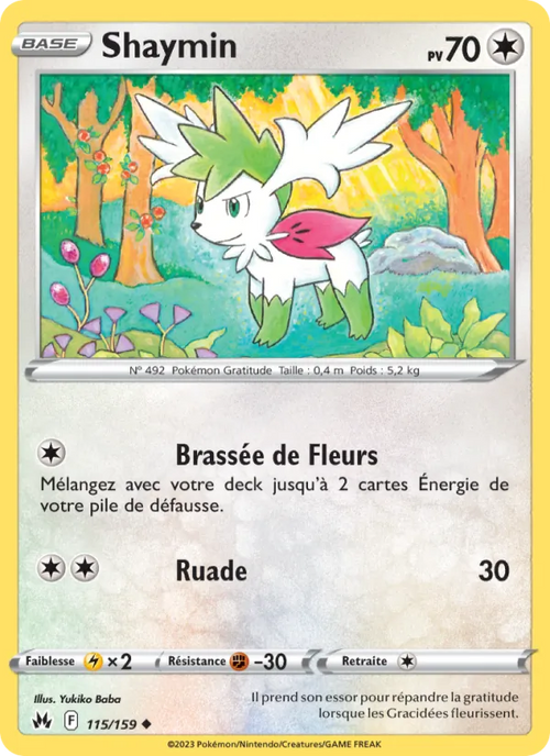 Shaymin 115/159 — EB12.5 – Zénith Suprême