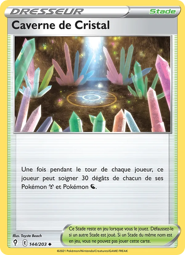 Caverne de Cristal 144/203 — EB07 - Evolution Céleste