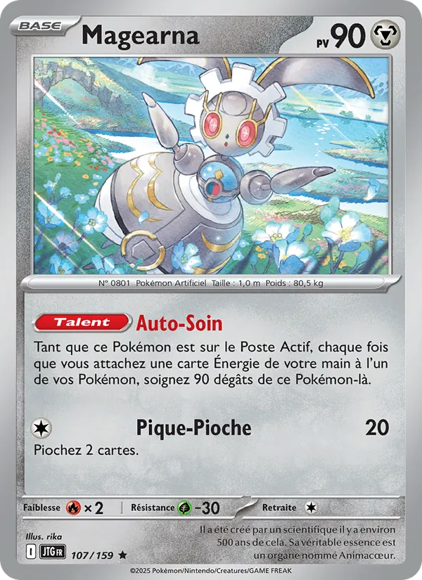 Magearna 107/159 — EV09 – Aventures Ensemble — Carte Pokémon française