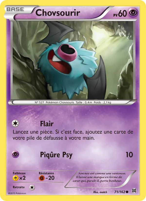 Chovsourir 71/162 — XY8 – Impulsion Turbo