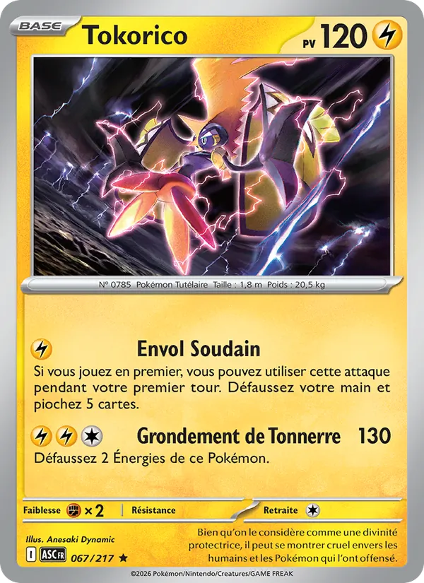 Tokorico 67/217 — ME02.5 – Héros Transcendants