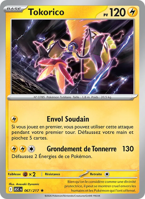 Tokorico 67/217 — ME02.5 – Héros Transcendants