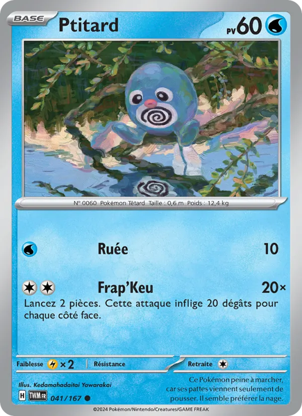 Ptitard 41/167 — EV06 – Mascarade Crépusculaire — Carte Pokémon française