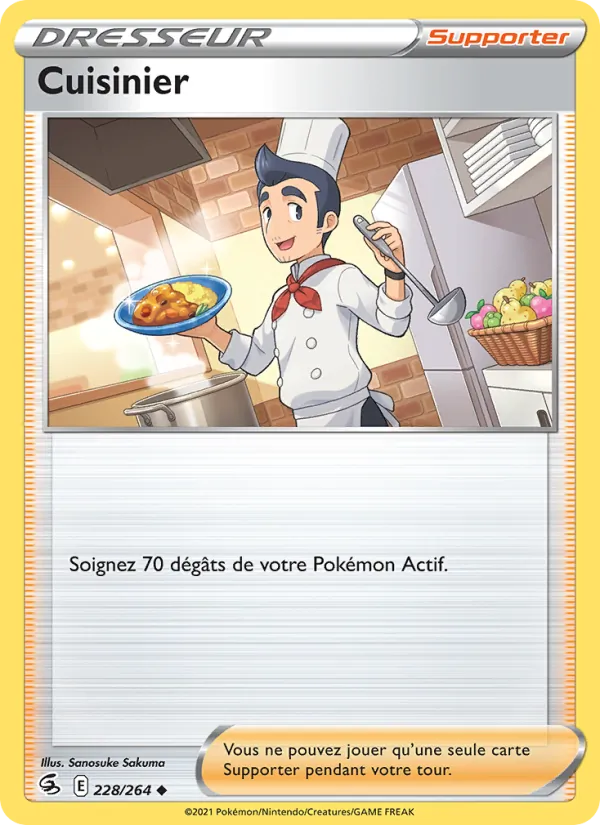 Cuisinier 228/264 — EB08 - Poing de Fusion