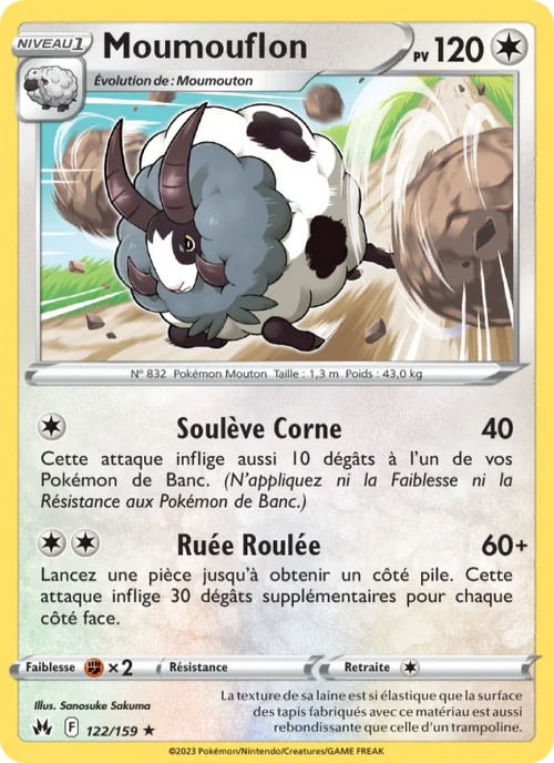 Moumouflon 122/159 — EB12.5 – Zénith Suprême