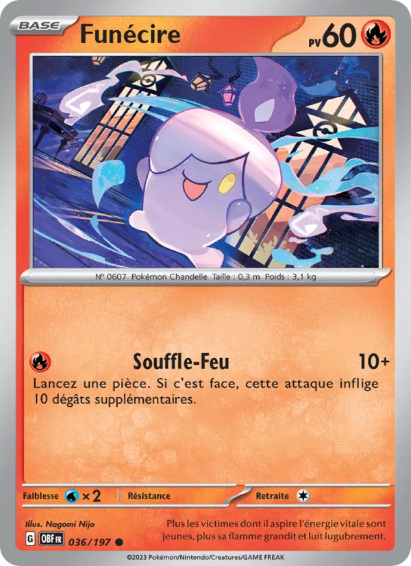 Funécire 36/197 — EV03 – Flammes Obsidiennes