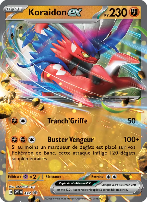 Koraidon-ex 197/225 — SVP — Promos Écarlate et Violet