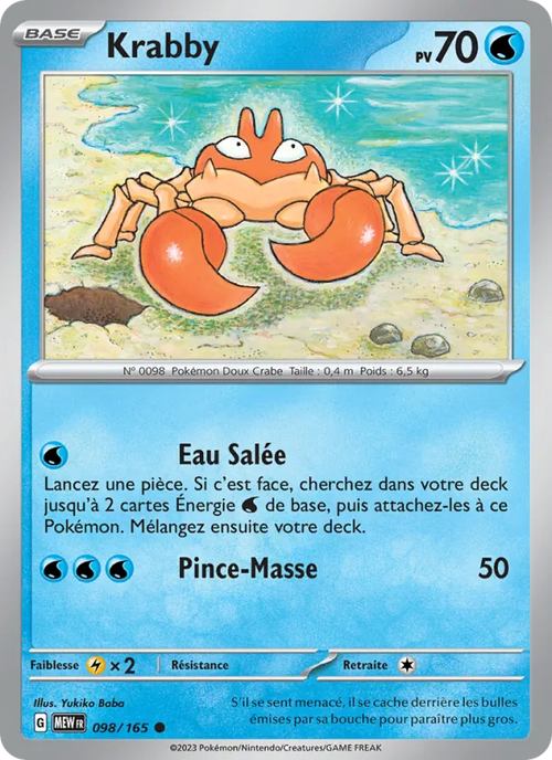 Krabby 98/165 — EV03.5 — 151