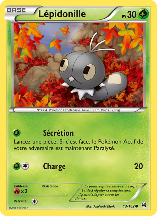 Lépidonille 13/162 — XY8 – Impulsion Turbo