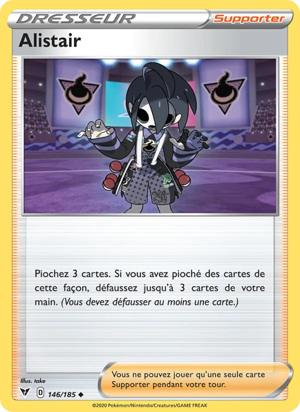 Alistair 146/185 — EB04 — Voltage Éclatant — Carte Pokémon française