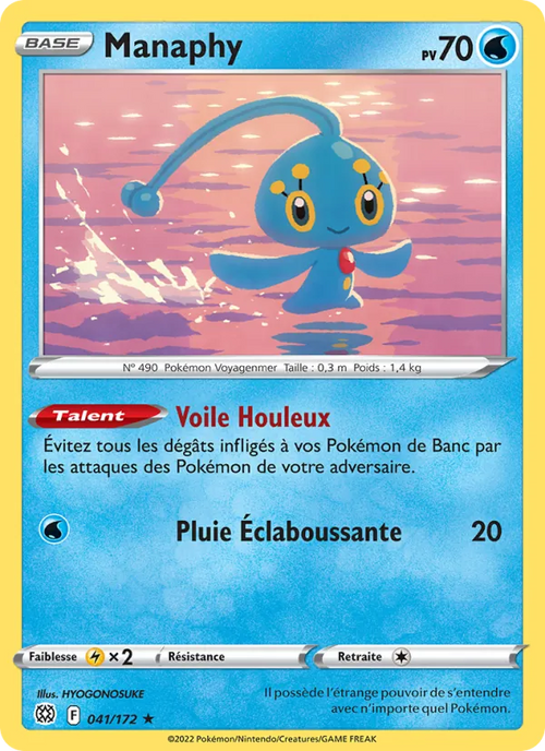Manaphy 41/172 — EB09 - Stars Etincelantes