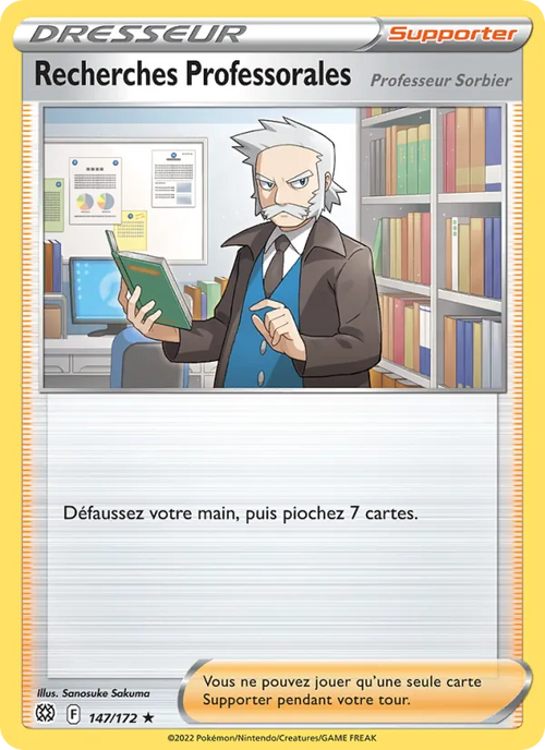 Recherches Professorales 147/172 — EB09 - Stars Etincelantes