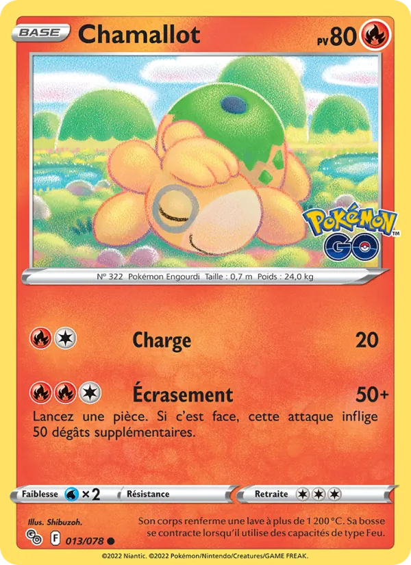 Chamallot 13/78 — EB10.5 Pokemon GO