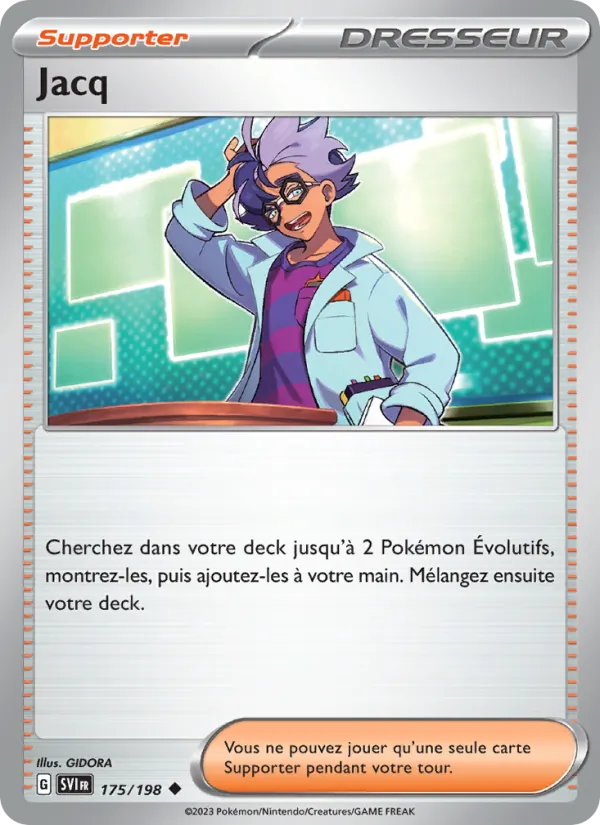 Jacq 175/198 — EV01 – Écarlate et Violet
