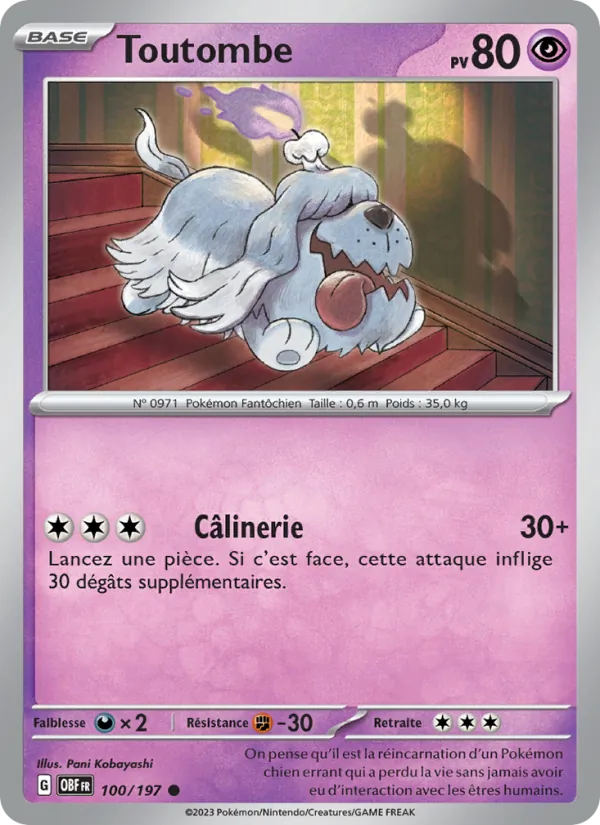 Toutombe 100/197 — EV03 – Flammes Obsidiennes