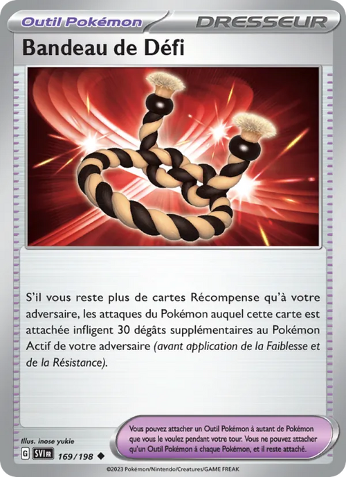 Bandeau de Défi 169/198 — EV01 – Écarlate et Violet