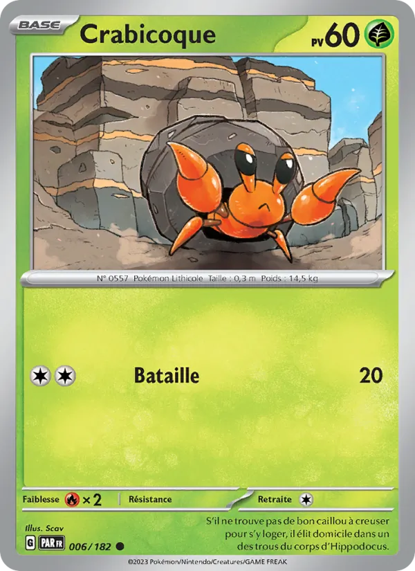 Crabicoque 6/182 — EV04 – Faille Paradoxe