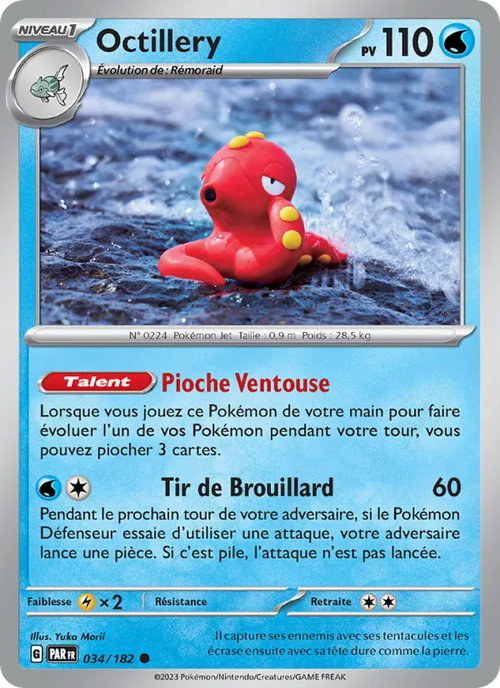 Octillery 34/182 — EV04 – Faille Paradoxe
