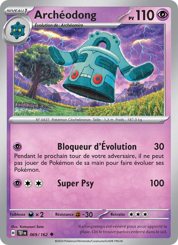 Archéodong 69/162 — EV05 – Forces Temporelles