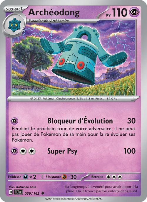 Archéodong 69/162 — EV05 – Forces Temporelles