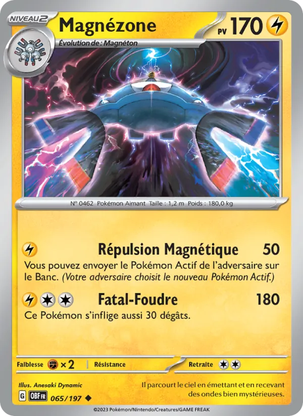 Magnézone 65/197 — EV03 – Flammes Obsidiennes