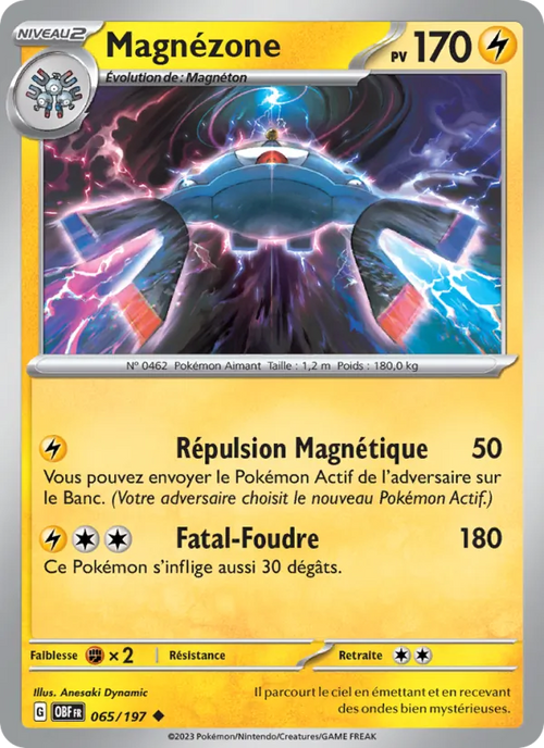 Magnézone 65/197 — EV03 – Flammes Obsidiennes