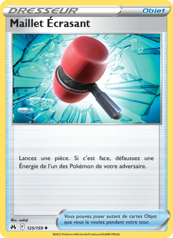 Maillet Écrasant 125/159 — EB12.5 – Zénith Suprême