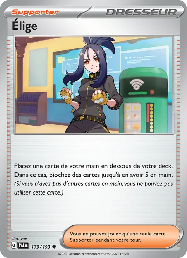 Élige 179/193 — EV02 – Évolutions à Paldea — Carte Pokémon française