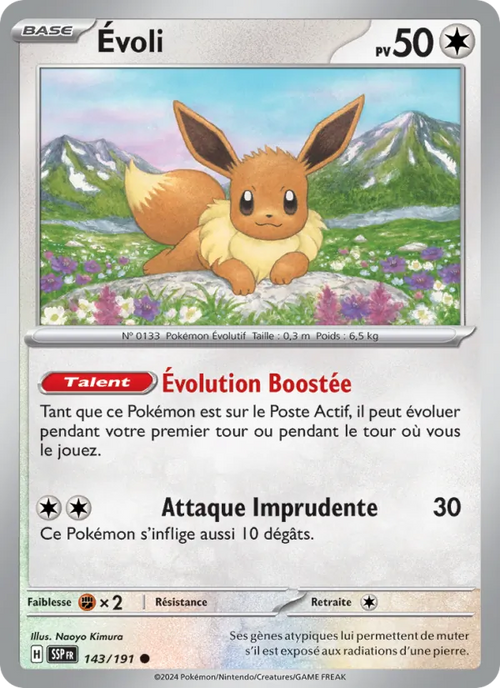 Évoli 143/191 — EV08 – Étincelles Déferlantes