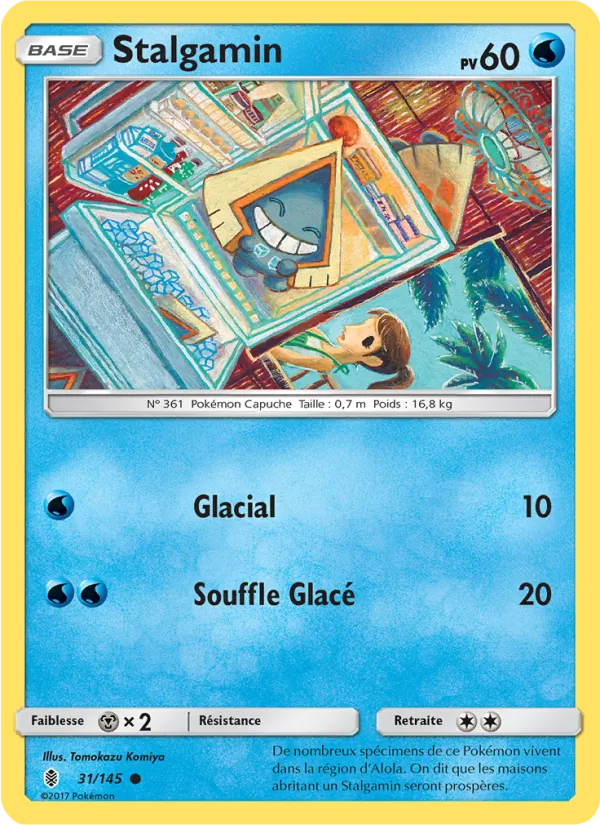 Stalgamin 31/145 — SL2 – Gardiens Ascendants — Carte Pokémon française