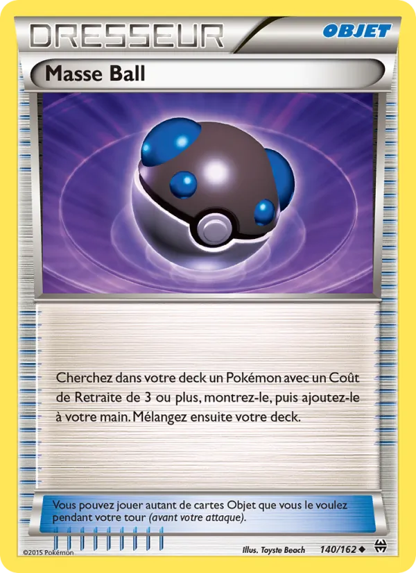 Masse Ball 140/162 — XY8 – Impulsion Turbo