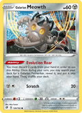 Miaouss de Galar 126/192 — SWSH2 – Rebel Clash