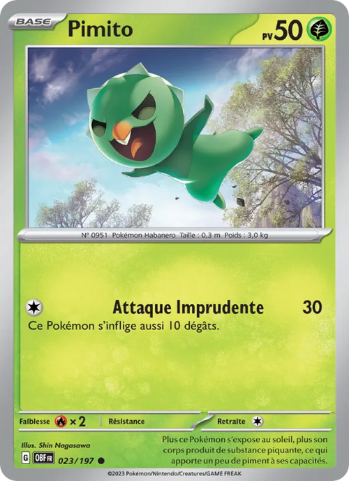 Pimito 23/197 — EV03 – Flammes Obsidiennes