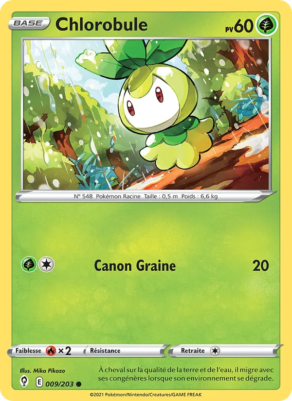 Chlorobule 9/203 — EB07 - Evolution Céleste