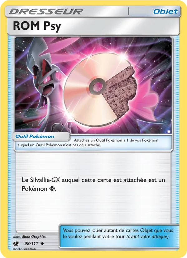 ROM Psy 98/111 — SL4 – Invasion Carmin — Carte Pokémon française