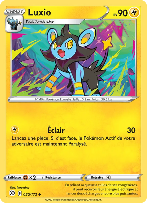 Luxio 50/172 — EB09 - Stars Etincelantes