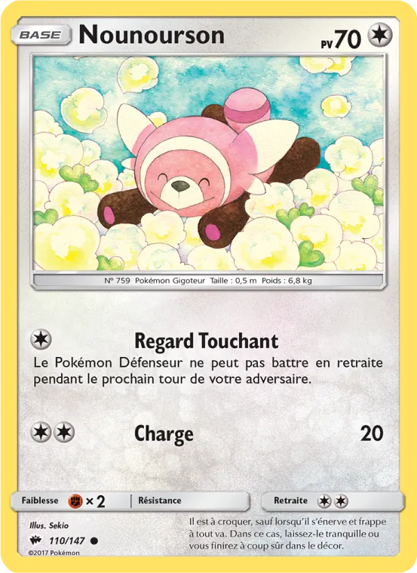 Nounourson 110/147 — SL3 – Ombres Ardentes