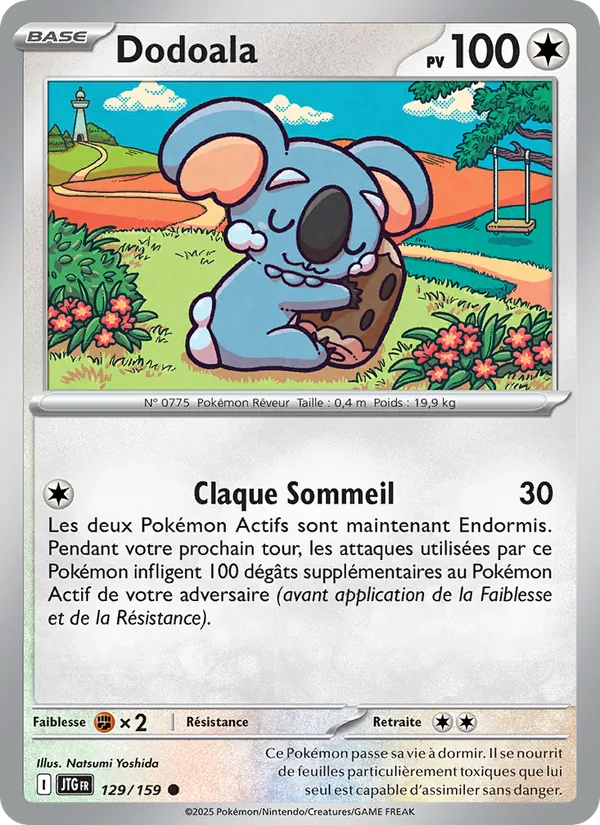 Dodoala 129/159 — EV09 – Aventures Ensemble — Carte Pokémon française