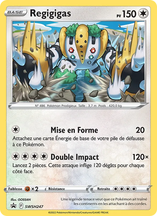 Regigigas SWSH247/307 — SWSHP – Promo SWSH