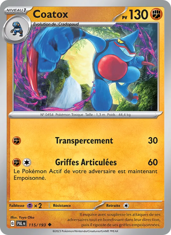 Coatox 115/193 — EV02 – Évolutions à Paldea