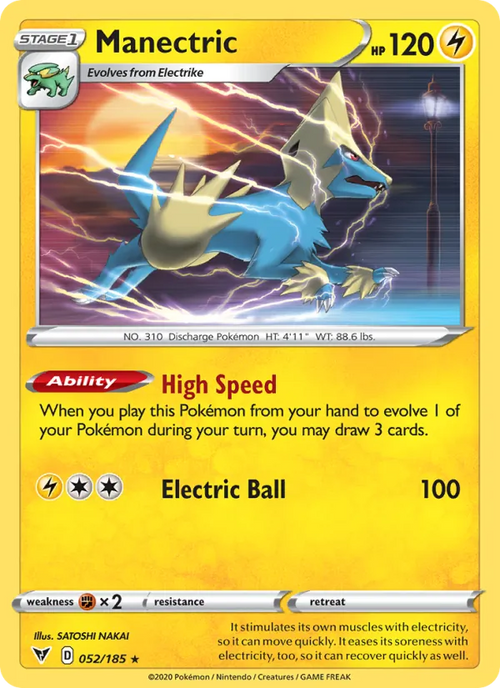 Élecsprint 52/185 — SWSH4 – Vivid Voltage