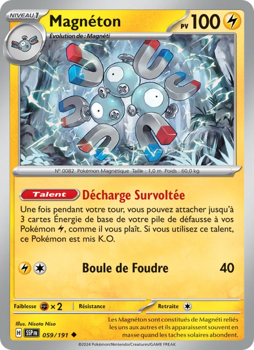 Magnéton 59/191 — EV08 – Étincelles Déferlantes