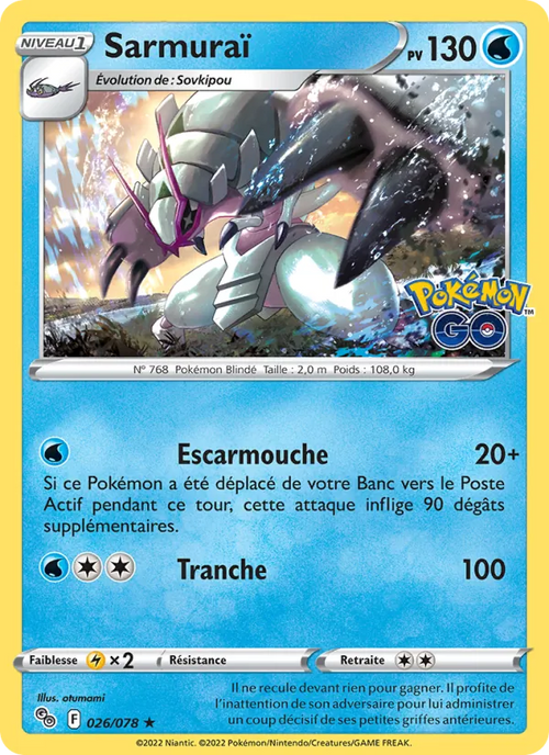 Sarmuraï 26/78 — EB10.5 Pokemon GO