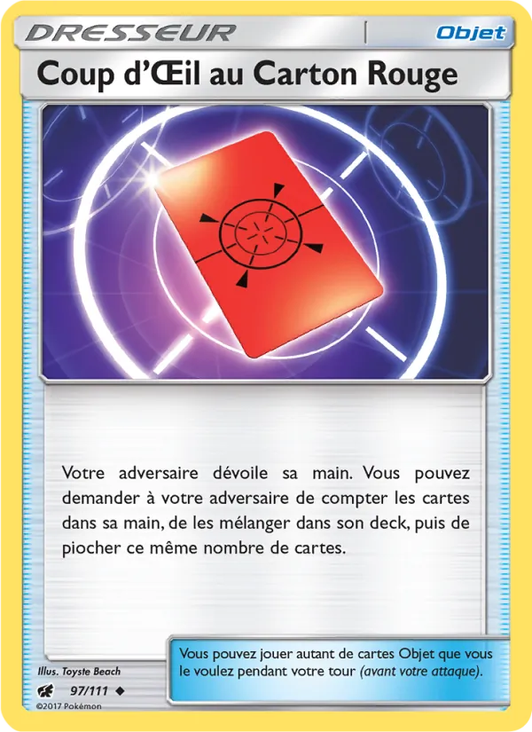 Coup d’Œil au Carton Rouge 97/111 — SL4 – Invasion Carmin