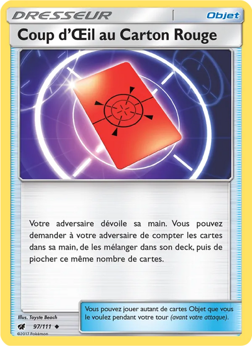 Coup d’Œil au Carton Rouge 97/111 — SL4 – Invasion Carmin
