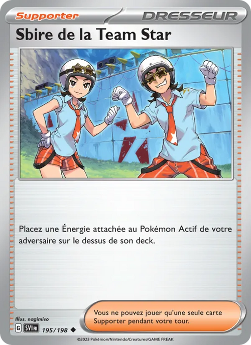 Sbire de la Team Star 195/198 — EV01 – Écarlate et Violet